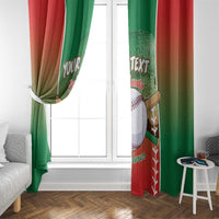 Las Tunas 2025 Baseball Custom Window Curtain Palante Lenadores