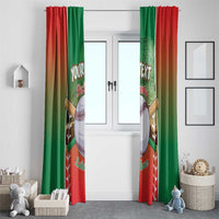 Las Tunas 2025 Baseball Custom Window Curtain Palante Lenadores