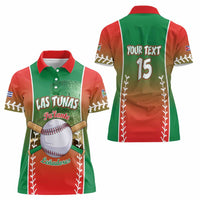 Las Tunas 2025 Baseball Custom Women Polo Shirt Palante Lenadores
