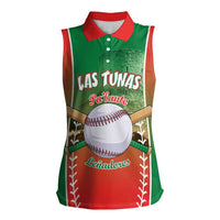 Las Tunas 2025 Baseball Custom Women Sleeveless Polo Shirt Palante Lenadores