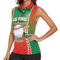 Las Tunas 2025 Baseball Custom Women Sleeveless Polo Shirt Palante Lenadores