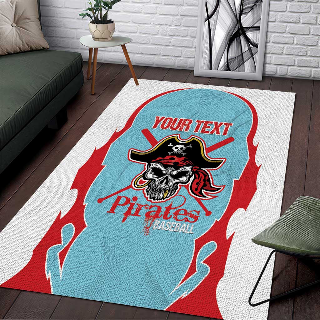 Santa Maria 2025 Baseball Custom Area Rug Come On Pirate
