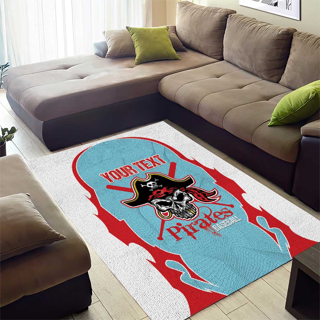 Santa Maria 2025 Baseball Custom Area Rug Come On Pirate