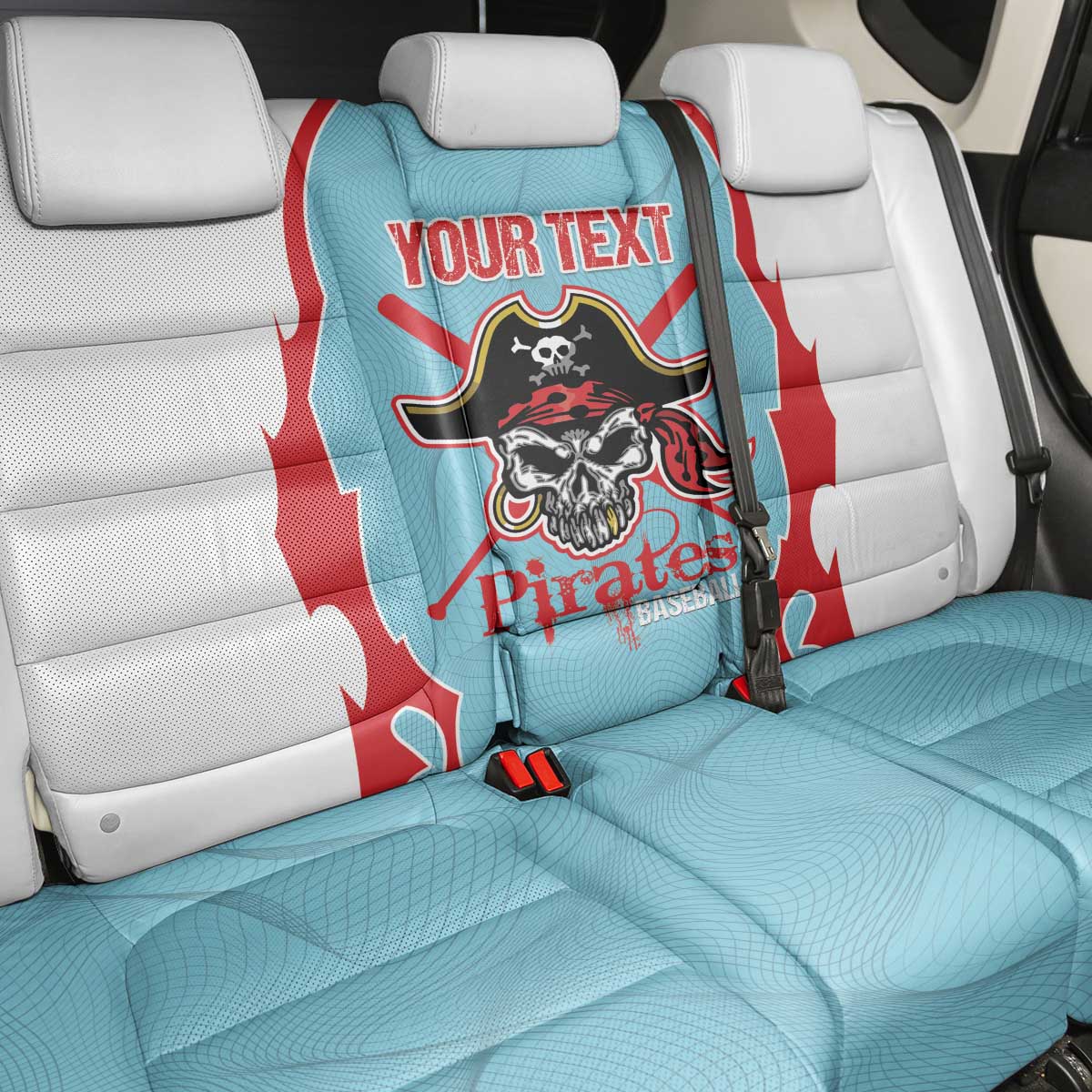 Santa Maria 2025 Baseball Custom Back Car Seat Cover Come On Pirate