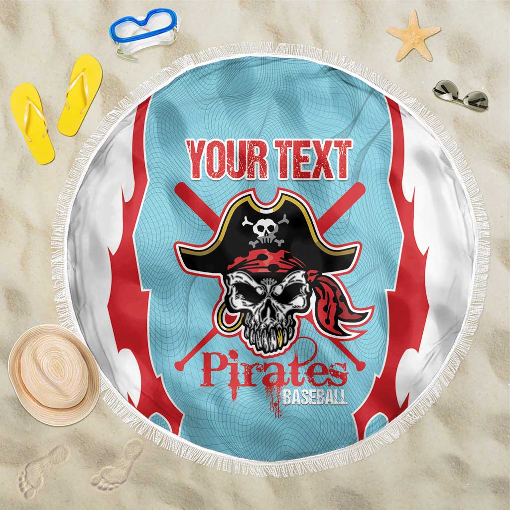 Santa Maria 2025 Baseball Custom Beach Blanket Come On Pirate