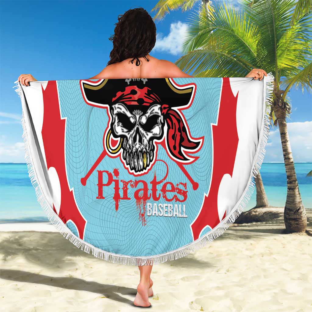 Santa Maria 2025 Baseball Custom Beach Blanket Come On Pirate
