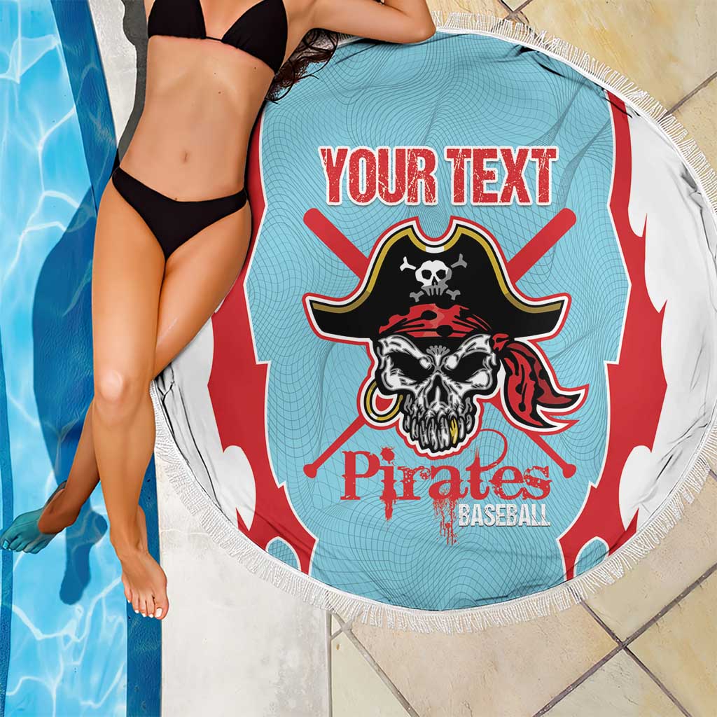 Santa Maria 2025 Baseball Custom Beach Blanket Come On Pirate