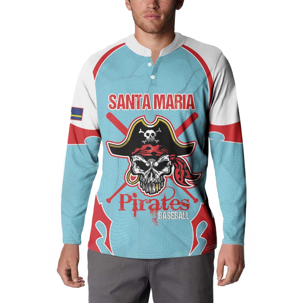 Santa Maria 2025 Baseball Custom Button Sweatshirt Come On Pirate