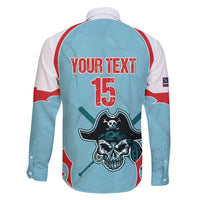 Santa Maria 2025 Baseball Custom Family Matching Off Shoulder Short Dress and Hawaiian Shirt Come On Pirate