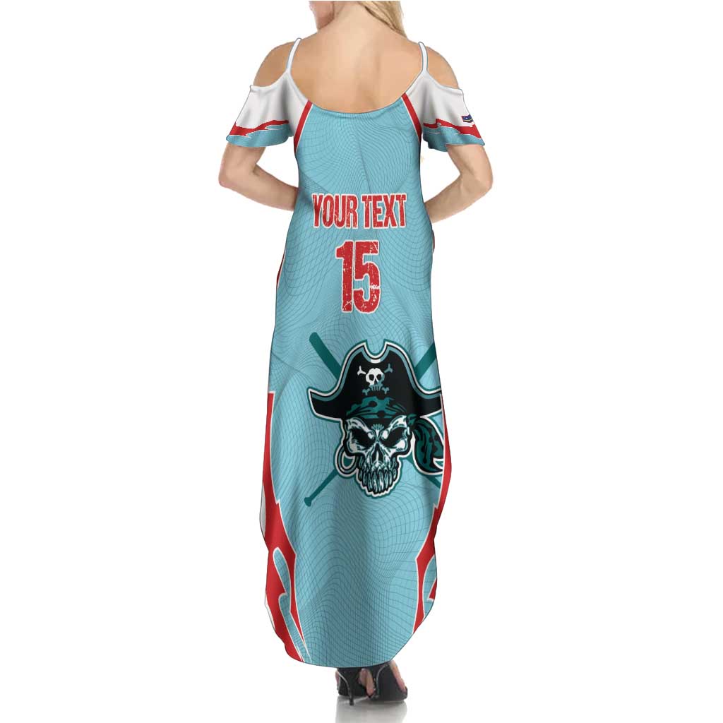 Santa Maria 2025 Baseball Custom Family Matching Summer Maxi Dress and Hawaiian Shirt Come On Pirate