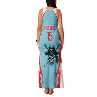 Santa Maria 2025 Baseball Custom Family Matching Tank Maxi Dress and Hawaiian Shirt Come On Pirate