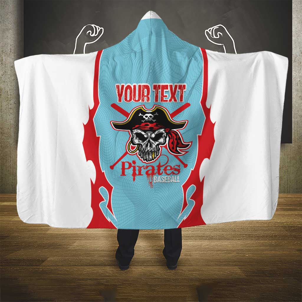 Santa Maria 2025 Baseball Custom Hooded Blanket Come On Pirate