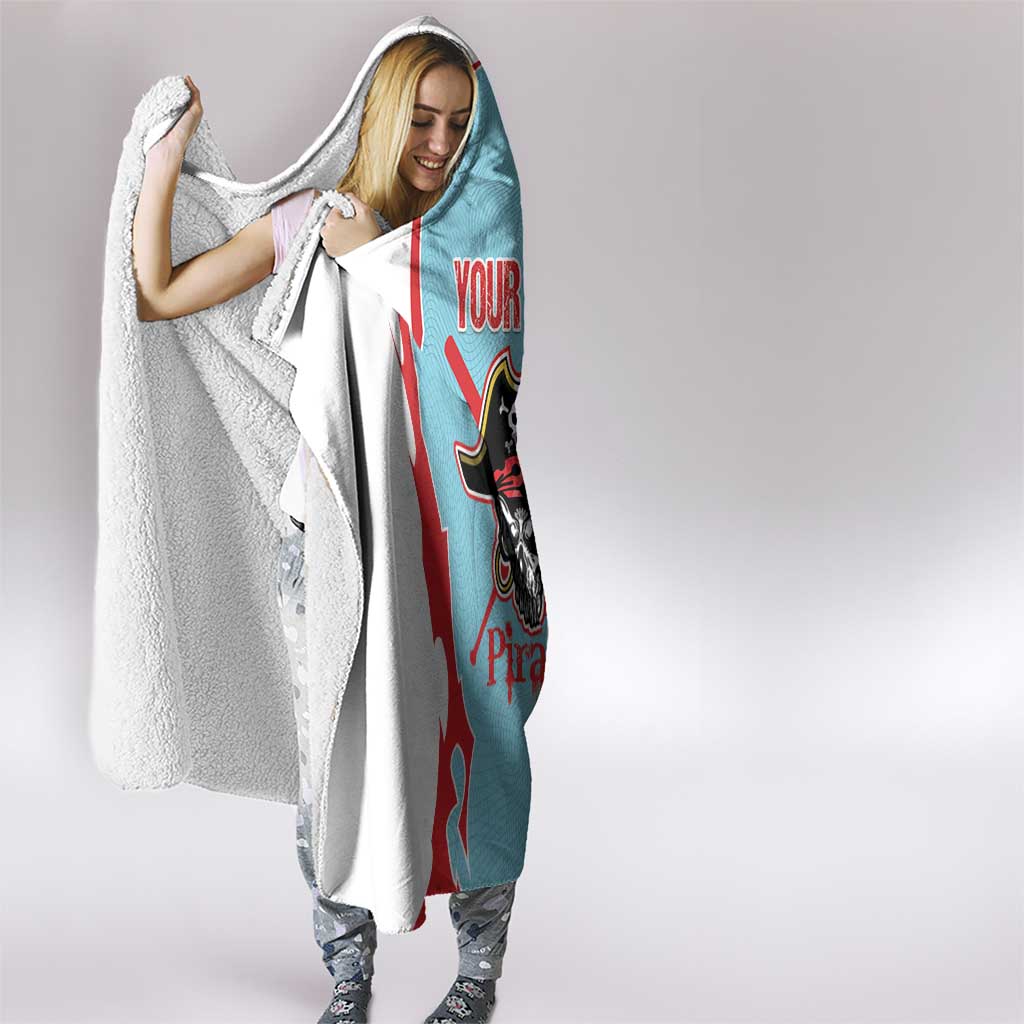 Santa Maria 2025 Baseball Custom Hooded Blanket Come On Pirate