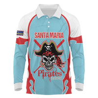 Santa Maria 2025 Baseball Custom Long Sleeve Polo Shirt Come On Pirate