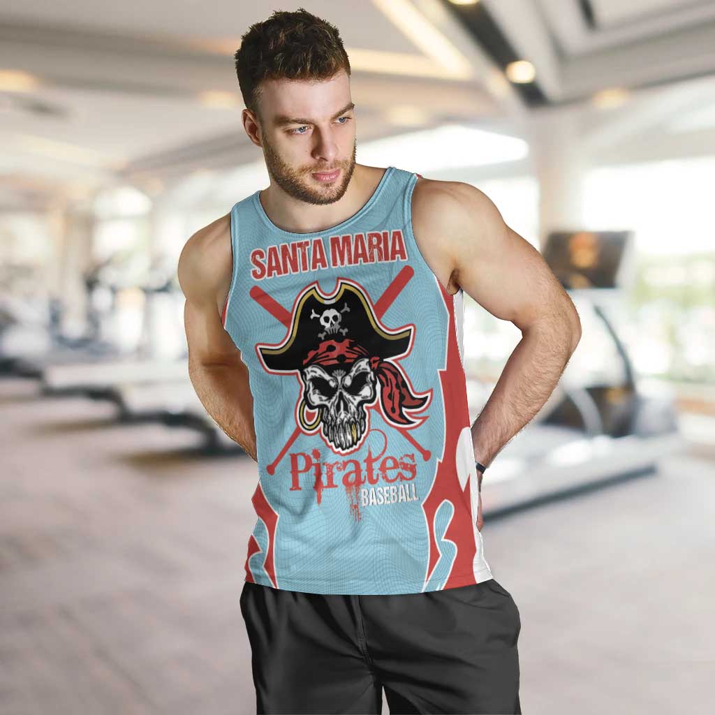 Santa Maria 2025 Baseball Custom Men Tank Top Come On Pirate
