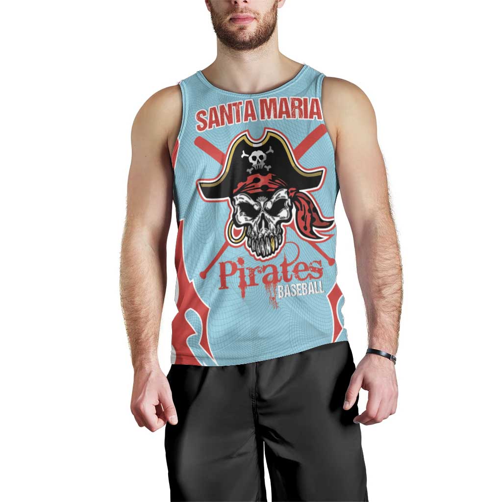 Santa Maria 2025 Baseball Custom Men Tank Top Come On Pirate