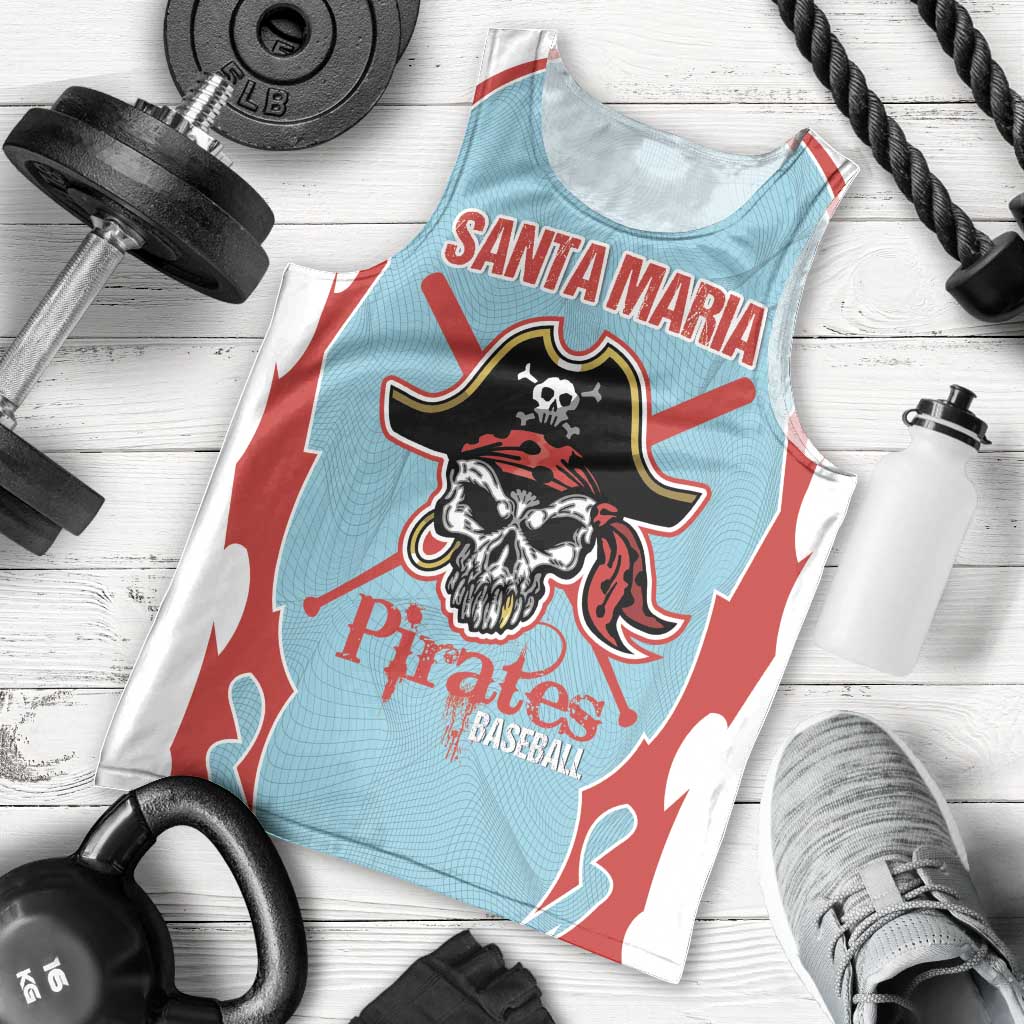 Santa Maria 2025 Baseball Custom Men Tank Top Come On Pirate