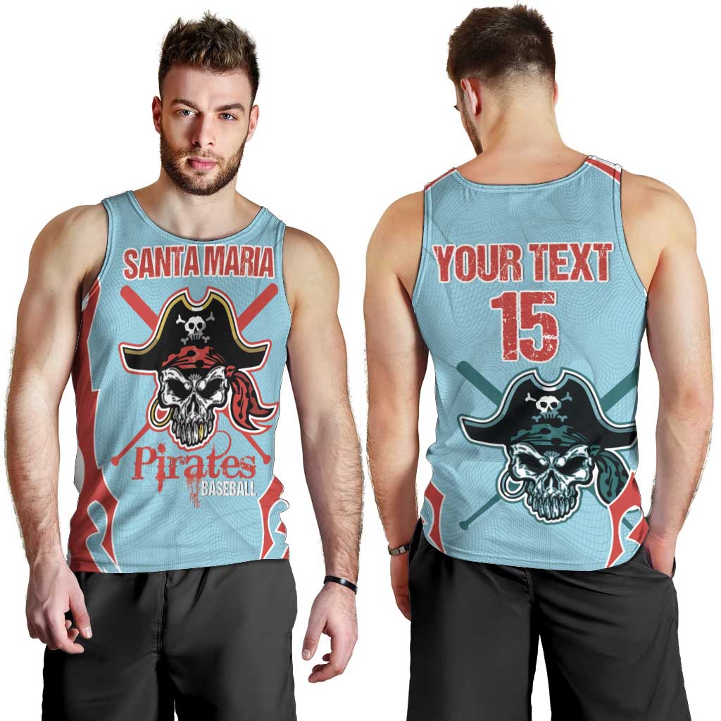 Santa Maria 2025 Baseball Custom Men Tank Top Come On Pirate