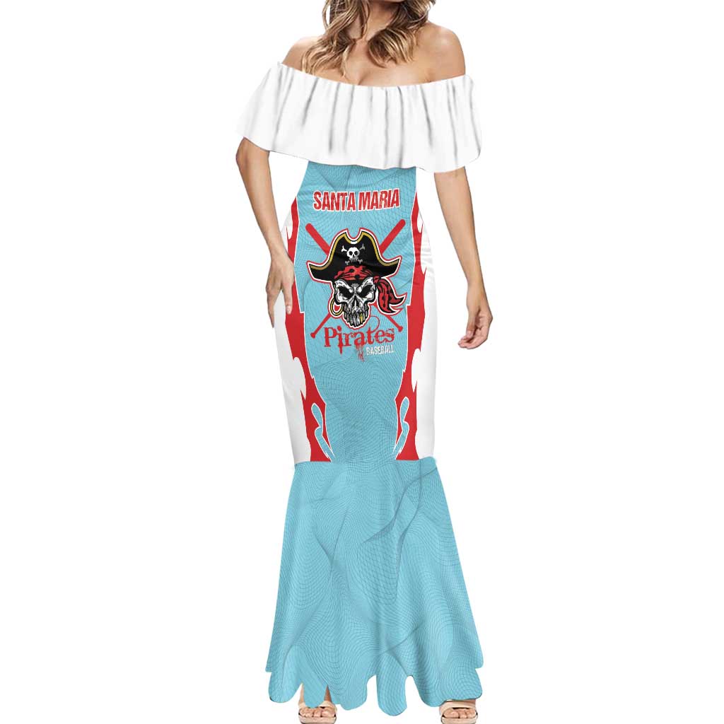 Santa Maria 2025 Baseball Custom Mermaid Dress Come On Pirate