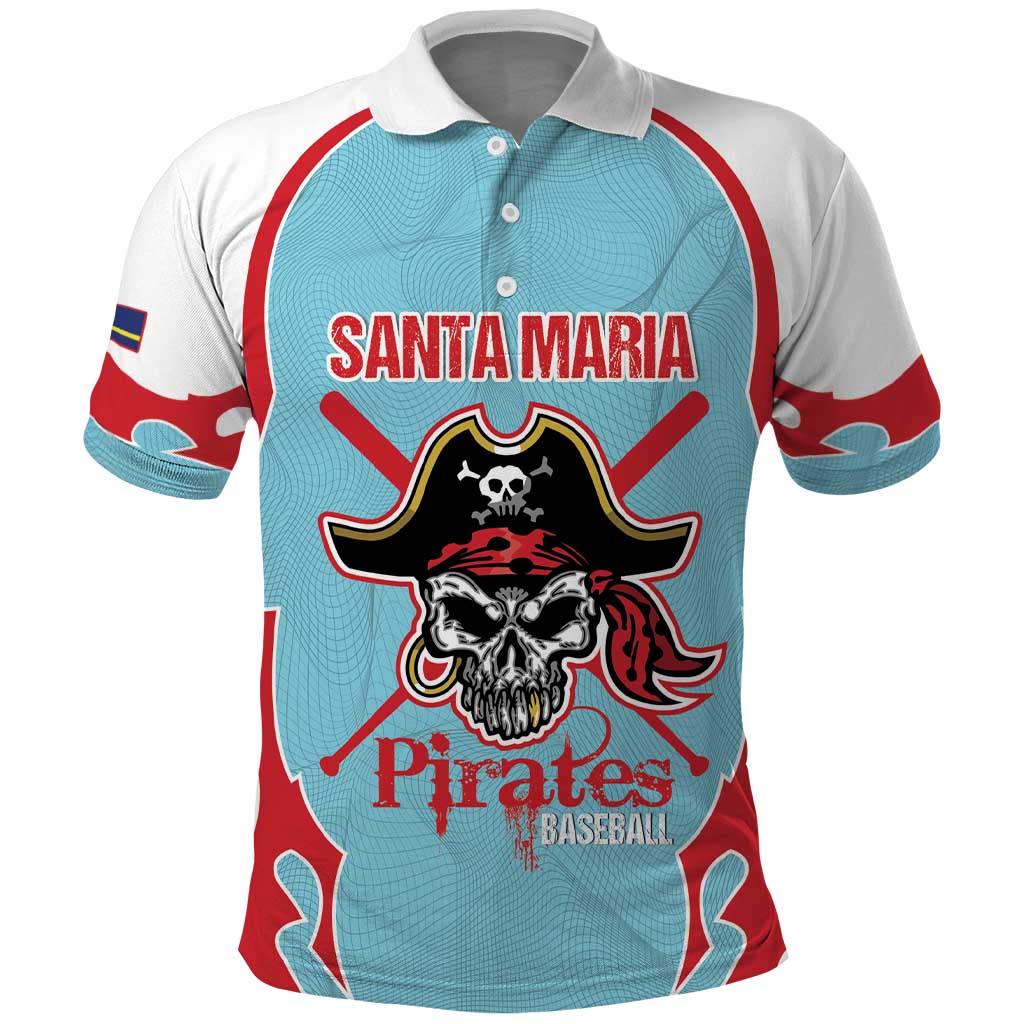 Santa Maria 2025 Baseball Custom Polo Shirt Come On Pirate