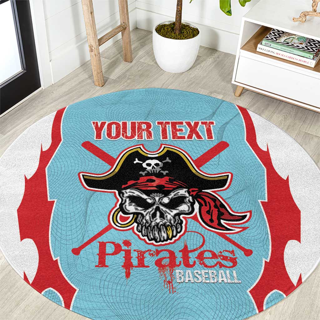 Santa Maria 2025 Baseball Custom Round Carpet Come On Pirate