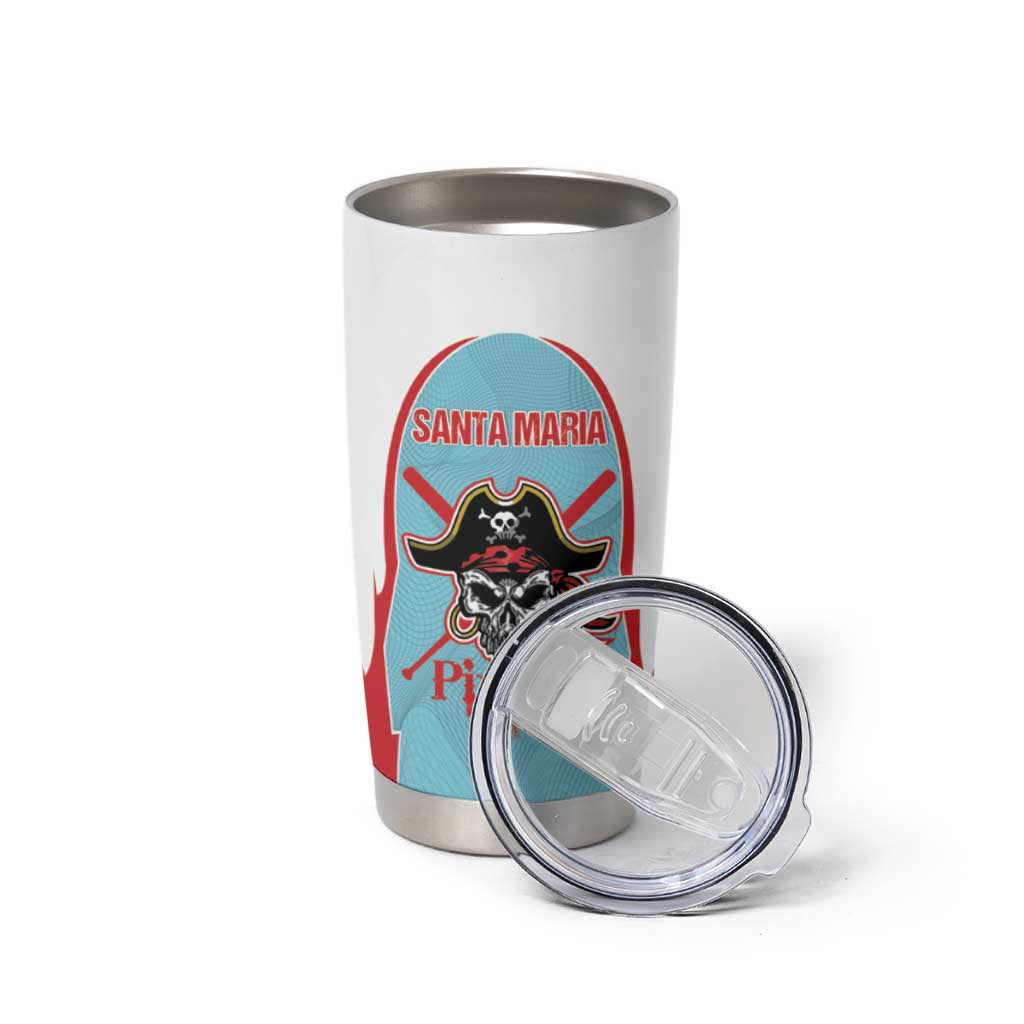 Santa Maria 2025 Baseball Custom Tumbler Cup Come On Pirate