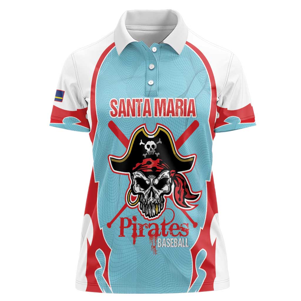 Santa Maria 2025 Baseball Custom Women Polo Shirt Come On Pirate