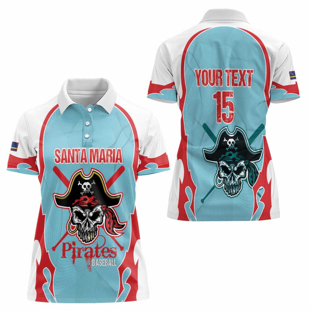 Santa Maria 2025 Baseball Custom Women Polo Shirt Come On Pirate