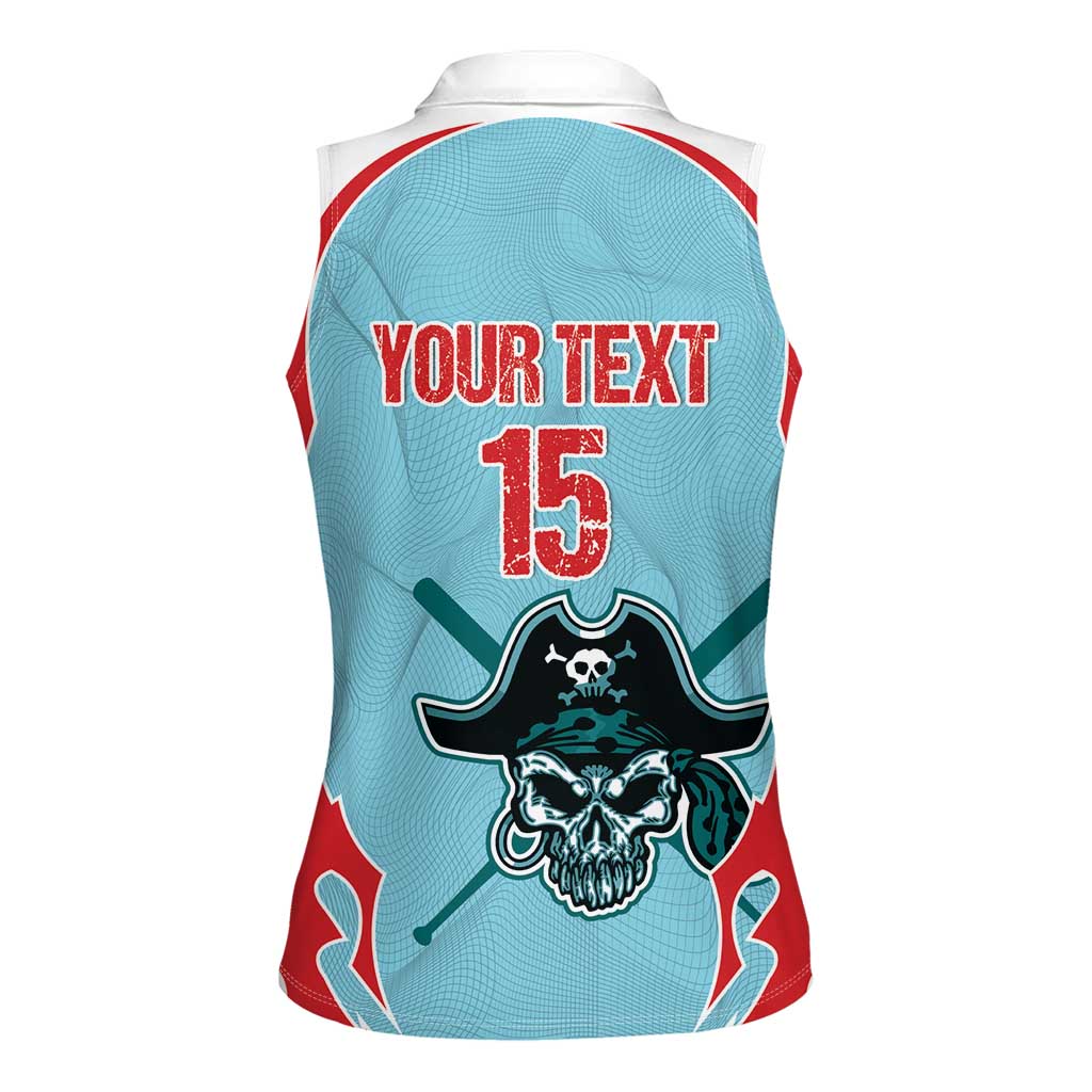 Santa Maria 2025 Baseball Custom Women Sleeveless Polo Shirt Come On Pirate