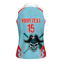 Santa Maria 2025 Baseball Custom Women Sleeveless Polo Shirt Come On Pirate