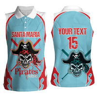 Santa Maria 2025 Baseball Custom Women Sleeveless Polo Shirt Come On Pirate