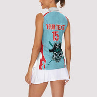 Santa Maria 2025 Baseball Custom Women Sleeveless Polo Shirt Come On Pirate