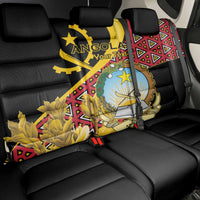 Personalized Angola Back Car Seat Cover Coat Of Arms Welwitschia Mirabilis
