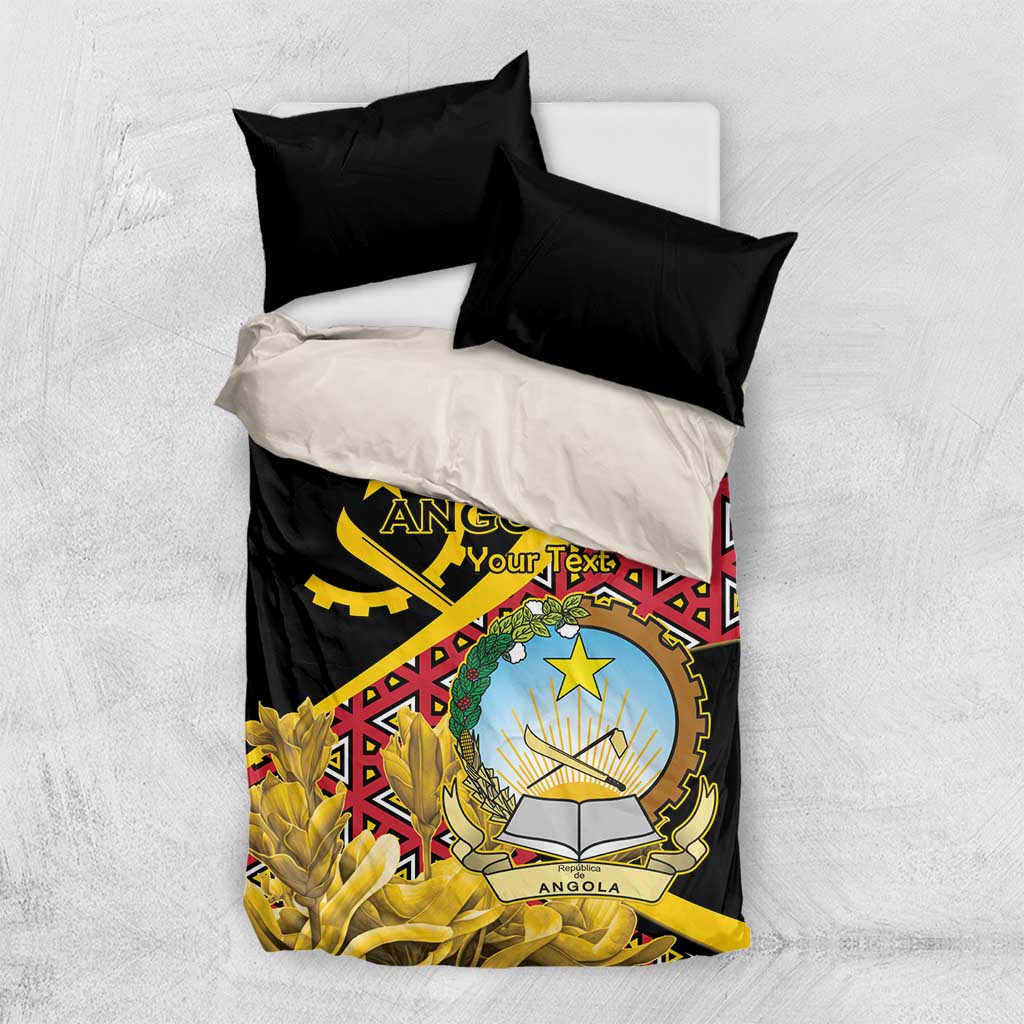 Personalized Angola Bedding Set Coat Of Arms Welwitschia Mirabilis