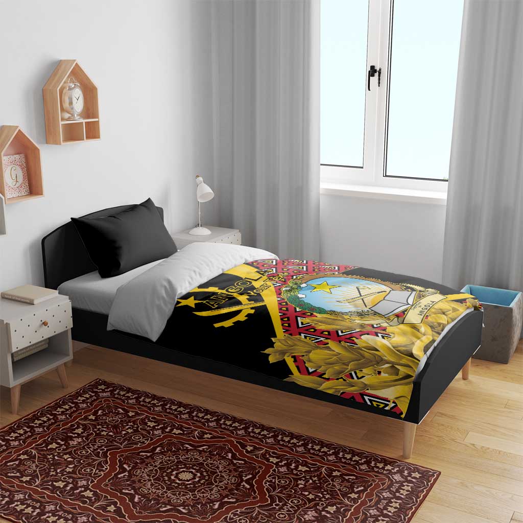 Personalized Angola Bedding Set Coat Of Arms Welwitschia Mirabilis