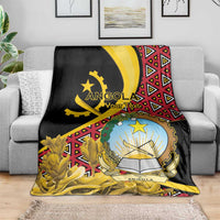 Personalized Angola Blanket Coat Of Arms Welwitschia Mirabilis