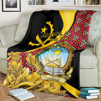 Personalized Angola Blanket Coat Of Arms Welwitschia Mirabilis