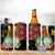 Personalized Angola 4 in 1 Can Cooler Tumbler Coat Of Arms Welwitschia Mirabilis