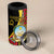 Personalized Angola 4 in 1 Can Cooler Tumbler Coat Of Arms Welwitschia Mirabilis