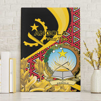 Personalized Angola Canvas Wall Art Coat Of Arms Welwitschia Mirabilis