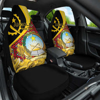 Personalized Angola Car Seat Cover Coat Of Arms Welwitschia Mirabilis