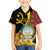 Personalized Angola Family Matching Off Shoulder Short Dress and Hawaiian Shirt Coat Of Arms Welwitschia Mirabilis