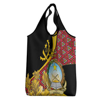 Personalized Angola Grocery Bag Coat Of Arms Welwitschia Mirabilis