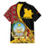 Personalized Angola Hawaiian Shirt Coat Of Arms Welwitschia Mirabilis