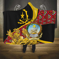 Personalized Angola Hooded Blanket Coat Of Arms Welwitschia Mirabilis