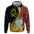 Personalized Angola Hoodie Coat Of Arms Welwitschia Mirabilis