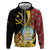 Personalized Angola Hoodie Coat Of Arms Welwitschia Mirabilis