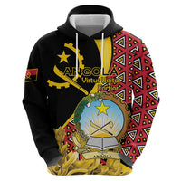 Personalized Angola Hoodie Coat Of Arms Welwitschia Mirabilis