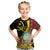 Personalized Angola Kid T Shirt Coat Of Arms Welwitschia Mirabilis