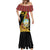 Personalized Angola Mermaid Dress Coat Of Arms Welwitschia Mirabilis
